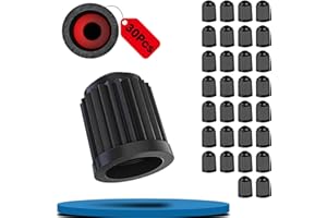 VEHEPEAY 30 Tapones Ruedas Coche Resistente a los Rayos UV, Tapones Ruedas Coche Resistente al Agua y al Polvo, Tapon Rueda Coche Uso Universal para Coches, Motos, Bicicletas, etc.