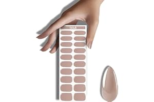 ‎BOTÉ BOTɮ Dermatest "very good" UV curing nail foils, all-in-1 UV gel strips, adhesive UV nail foils, self-adhesive, set of 20 UV gel strips, UV nail foil, self-adhesive, UV gel foils, pack of 20