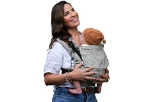 NEKO SWITCH Baby - Marsupio Neonato Portabebè Regolabile Ergonomico Neonato Zaino Porta Bimbo e Bebè (Moss)