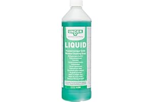 UNGER Środek do czyszczenia szyb UNGER's Liquid (1 litr, koncentrat, proporcje mieszania 1:100, neutralne pH, okna bez smug, zamknięcie bezpieczeństwa, skala dozowania) FR100