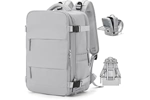 SZSYCN Sac à dos Voyage Cabine 40x20x25 Ryanair Bagage Cabine 45x36x20 pour Easyjet Sac de voyage femme Sac à dos ordinateur portable homme 14 pouces Sac de Sport avec Compartiment Chaussures