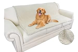 Kritter Planet Manta Impermeable para Perros Manta para Mascotas a Prueba de Líquidos Cama para Cachorros Gatos Sherpa Funda Protectora para Sofá, Cama, Asiento de Coche, 150 x 120 cm