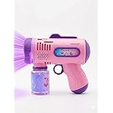 NK Spor Bubble Gun K&ouml;p&uuml;k Makinesi - Balon Suyu Hediyeli Otomatik Oyuncak Tabanca-Otomatik K&ouml;p&uuml;k Tabancası - 1000+ Baloncuk Ka