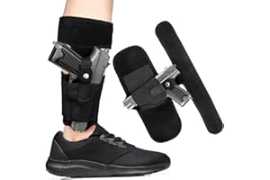 Gexgune Funda para el Tobillo para Llevar Oculto con la Funda de la Pistola de la Revista para G1ock 19, 43, 17, 26, 23, 42, 27, S&W Bodyguard, o Armas similares, Pistola Pistola Pistola para Hombres