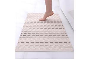 easyBee Mata prysznicowa do wanny dla dzieci, 70 x 40 cm, antypoślizgowa mata pod prysznic, nie zawiera BPA, lateksowa, antypoślizgowa, odporna na pleśń, nadaje się do prania w pralce, antypoślizgowa