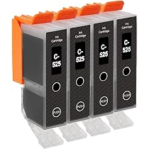 4 Ciano Cartucce d'inchiostro per Canon PIXMA iP4500 iP5100 iP5200