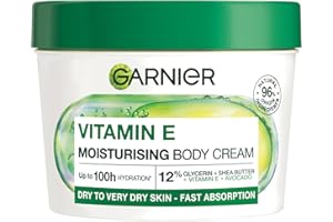 Garnier Odżywcza pielęgnacja ciała dla suchej skóry, masło do ciała z awokado i Omega 6, nawilżenie do 48 godzin, 1 x 380 ml