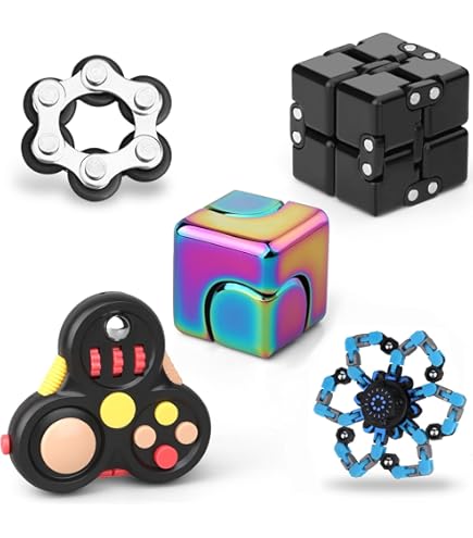 Set Fidget Toys 5 Pezzi: Lo Sblocca-Stress Per Bambini E Adulti!