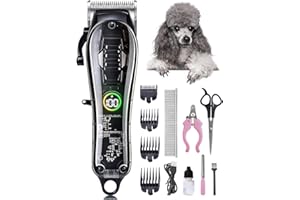 BLANLODY Cicha maszynka do strzyżenia psów, profesjonalna