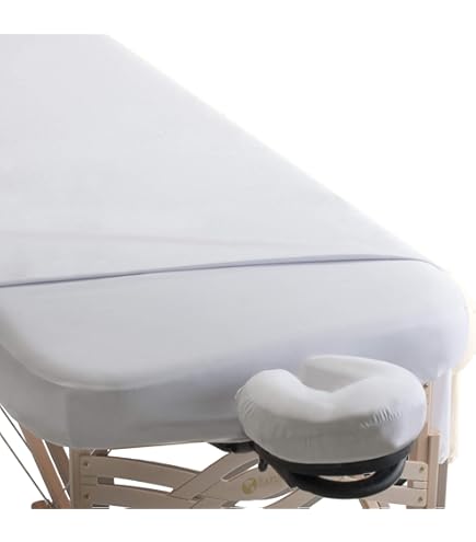 ForPro Premium Designer Set Di 3 Lenzuola Per Massaggi In Microfibra - Colore Nero