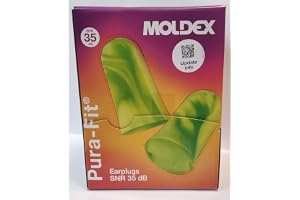 Moldex 770001 Pura-Fit öronproppar, SNR 36 (paket med 200)