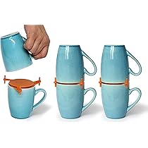 Organizzatore Tazze Da Caffè Impilabile 3 Pezzi - Risparmio Spazio Per Armadi E Cucina - Foto 7