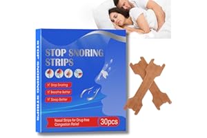 BLHOLIFE Nasal Strips for Anti Snore, Stop Snoring Aids for Men and Women, Nose Strips for Breathing and Stop Snoring, Helps to Breathe Right, Relieve Nasal Congestion for A Good Night's Sleep