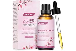 HANOLLY Eterisk Olja Sakura 100ml, Eteriska Oljor Naturlig För Diffusor