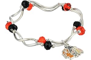 Siskiyou Sports NHL unisex Crystal Bead Bracelet