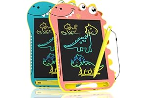 Fogray 2 Pack LCD Writing Tablet for Kids, Dinosaur Toys for 3 4 5 6 7 Year Old Boys Girls Birthday Gifts, 8.5'' LCD Drawing Tablet for Kid, Doodle Toys Drawing Pad for Toy Age 3-7