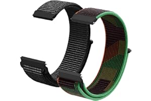 LYYLTX Nylon Fabric Uhrenarmbänder 20mm/22mm Armband für Herren Damen Ersatzband Schnellverschluss Smartwatch Sport Uhren Ersatzarmband Einstellbares Soft Breathable Watch Strap