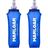 MARLOAR Soft Flask &ndash; Collapsible Bottle &ndash; Silicone Collapsible Bottle &ndash; Pack of 2 Soft Flask 500 ml for Running, Trail Runnin