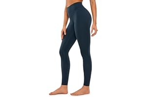 CRZ YOGA Damskie Legginsy Gimnastyczne Z Wysokim Stanem I Wysokim Stanem Sportowe Spodnie Do Jogi - 28 Cali