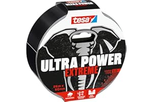 tesa Ultra Power Extreme taśma naprawcza - bardzo dobra przyczepność nawet na nierównych powierzchniach - odporna na czynniki atmosferyczne - urywalna ręcznie - 20 m x 50 mm