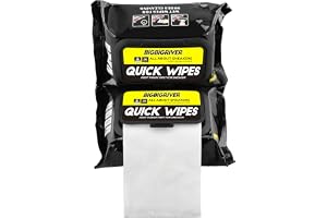 BIKI Shoe Sneaker Leather Cleaner Quick Wipes Disposable Travel Portable Removes Dirt, Stains- 2 Pack 30 Pcs each