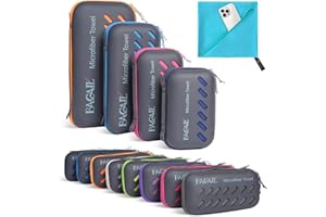 BAGAIL BASICS BAGAIL Serviette de Bain et Serviette de Plage en Microfibre, Séchage Rapide - Super Absorbant - Ultra Compact, Idéal pour le Sport, la Gym et le Yoga.