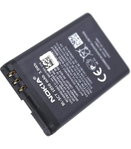 Batteria Nokia BL-5CT Usata – 1050 MAh, Per 5220, 6303, C3-01, C5-00, Ecc.