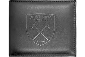 West Ham United FC Official Football Gift Embossed Crest Money Wallet