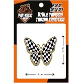 Fantastic Arma 10'LU PAKET &Uuml;T&Uuml; İLE YAPIŞAN DOKUMA EV TEKSTİLİ, SİMLİ DAMA DESEN KELEBEK MODELİ