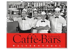 ARS VIVENDI Italienische Caffè-Bars. Immerwährender Monumentalkalender - Kalender mit schwarz-weiß-Fotografien - Italienische Caffe-Bars