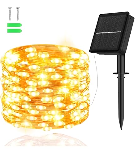 bitjam Lichtsnoer op zonne-energie, voor buiten, 12 m, 120