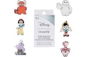 FUNKO Loungefly Disney 100th Anniversay - Blind Enamel Pin Purchase - Disney Enamel Pins - Cute Collectable Novelty Brooch - for Backpacks & Bags - Gift Idea - Official Merchandise - Movies Fans