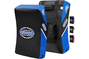 Farabi Sports schlagpolster MMA Muay Thai schlagkissen Kampfsport Hook & Jab Kick pad Training Target pratzen Kickboxen Strike Kick Pads x 1 Einheit