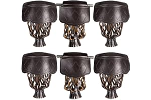 Collapsar Pool Table Pockets,Leatherette Billiard Pockets Set of 6,Replacement Pockets for Pool Table Accessories