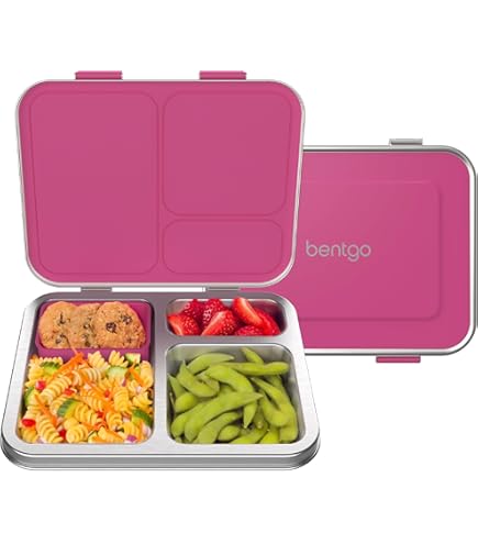 CALIYO Lunchbox 1550ml Brotdose Kinder mit Fächern Auslaufsicher Bento-Box, (BPA-frei, Mikrowellen- und Spülmaschinenfest), Jausenbox für Schule/Büro/Picknick, Kinder & Erwachsene