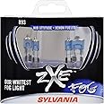 SYLVANIA - 893 SilverStar zXe Fog High Performance Halogen Fog Light Bulb - Bright White Light Output, HID Attitude, Xenon Fueled Technology (Contains 2 Bulbs)