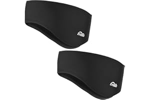 ZYXBBD Paraorecchie sportivi da uomo e da donna - paraorecchie in pile primavera/autunno/inverno parabrezza a fascia per jogging, corsa, escursionismo, ciclismo e motociclismo, casco in piuma set da 2 pezzi