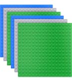Lot De 6 Plaques De Base 32x32 Picots – 25,5x25,5 Cm – Empilables – Compatibles Grandes Marques – ABS Solide