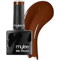 Mylee Gel-Nagellack 'Earthy Vibe' – 10 Ml, Karamellbraun, UV/LED Aushärtbar, Für Salon & Heimgebrauch