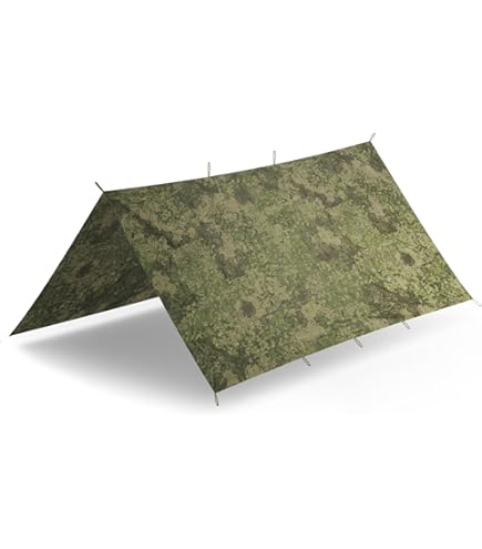 AquaQuest Defender 3×3m, Olibe Drab AquaQuest Defender Heavy-Duty Waterproof Tarp