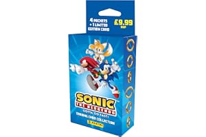 PANINI Sonic The Hedgehog Classic Trading Cards Blister 3 fickor