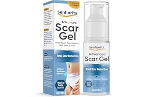 ATUIO Narbensalbe, Silikon Narben-Gel, Narbencreme, Narbenbehandlung, Narbenpflege für C-Sektion, Dehnungsstreifen, Akne, Operationen, effektiv für alte und neue Narben