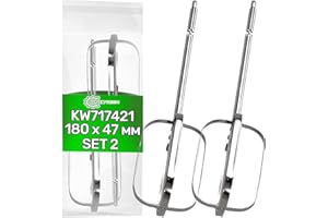 ONIX TECH 2 Piezas Varillas para Batidora de Mano con Código Original KW717421 para Kenwood - Garantía de 5 Años