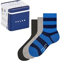 Chaussettes Mi-bas FALKE Enfant - Coton Bio Respirant Renforcé