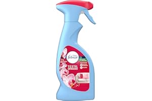 Febreze Textilerfrischer 375ML Thai Orchidee, Mit FrischeLuft-Technologie, entfernt Gerüche aus Ihren Textilien und hinterläs