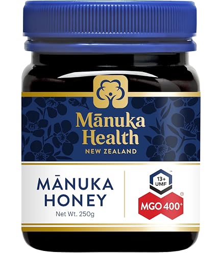 Manuka Health Raw and Unpasteurized Manuka Honey, 250g, MGO 850+