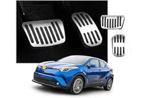 CDEFG Compatible avec Toyota Yaris Cross/C-HR CHR/C-orolla E210 Sports E210/C-orolla Cross 2021 2022 Capuchons de Pédales Marchepied Repose-pieds pédale de frein et d'accélérateur de voiture