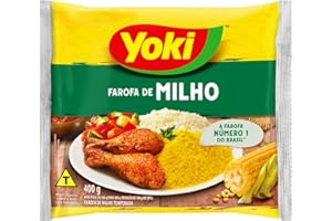 Farofa de Milho Temperada - YOKI - 400g