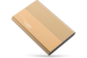 Sincelo Hard Disk Esterno per Mac, PC, Desktop, Laptop, MacBook, Xbox One (Oro)