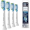 Philips Sonicare HX9044/17 Pack da 4 Testine di Ricambio C3 Premium Plaque Defence, con RFID e Tecnologia Adaptive, Per una P
